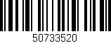 Código de barras (EAN, GTIN, SKU, ISBN): '50733520'