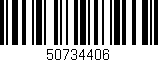 Código de barras (EAN, GTIN, SKU, ISBN): '50734406'