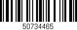 Código de barras (EAN, GTIN, SKU, ISBN): '50734465'