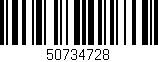 Código de barras (EAN, GTIN, SKU, ISBN): '50734728'