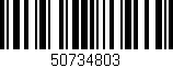 Código de barras (EAN, GTIN, SKU, ISBN): '50734803'