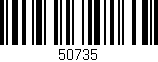 Código de barras (EAN, GTIN, SKU, ISBN): '50735'