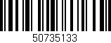 Código de barras (EAN, GTIN, SKU, ISBN): '50735133'