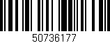 Código de barras (EAN, GTIN, SKU, ISBN): '50736177'