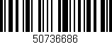 Código de barras (EAN, GTIN, SKU, ISBN): '50736686'