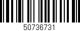 Código de barras (EAN, GTIN, SKU, ISBN): '50736731'