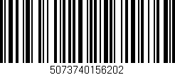 Código de barras (EAN, GTIN, SKU, ISBN): '5073740156202'