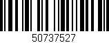 Código de barras (EAN, GTIN, SKU, ISBN): '50737527'
