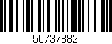 Código de barras (EAN, GTIN, SKU, ISBN): '50737882'