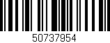 Código de barras (EAN, GTIN, SKU, ISBN): '50737954'