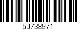 Código de barras (EAN, GTIN, SKU, ISBN): '50738971'