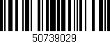 Código de barras (EAN, GTIN, SKU, ISBN): '50739029'