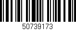 Código de barras (EAN, GTIN, SKU, ISBN): '50739173'