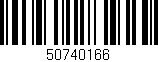 Código de barras (EAN, GTIN, SKU, ISBN): '50740166'