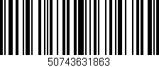 Código de barras (EAN, GTIN, SKU, ISBN): '50743631863'
