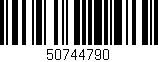 Código de barras (EAN, GTIN, SKU, ISBN): '50744790'
