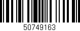 Código de barras (EAN, GTIN, SKU, ISBN): '50749163'