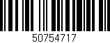 Código de barras (EAN, GTIN, SKU, ISBN): '50754717'