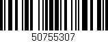 Código de barras (EAN, GTIN, SKU, ISBN): '50755307'