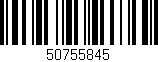 Código de barras (EAN, GTIN, SKU, ISBN): '50755845'