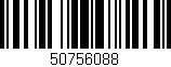 Código de barras (EAN, GTIN, SKU, ISBN): '50756088'