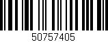 Código de barras (EAN, GTIN, SKU, ISBN): '50757405'