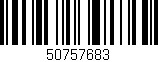 Código de barras (EAN, GTIN, SKU, ISBN): '50757683'