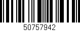 Código de barras (EAN, GTIN, SKU, ISBN): '50757942'