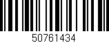 Código de barras (EAN, GTIN, SKU, ISBN): '50761434'