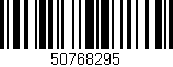 Código de barras (EAN, GTIN, SKU, ISBN): '50768295'