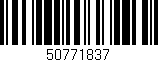 Código de barras (EAN, GTIN, SKU, ISBN): '50771837'