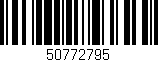 Código de barras (EAN, GTIN, SKU, ISBN): '50772795'