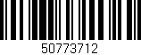 Código de barras (EAN, GTIN, SKU, ISBN): '50773712'