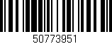 Código de barras (EAN, GTIN, SKU, ISBN): '50773951'