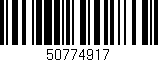 Código de barras (EAN, GTIN, SKU, ISBN): '50774917'