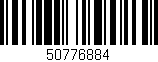 Código de barras (EAN, GTIN, SKU, ISBN): '50776884'