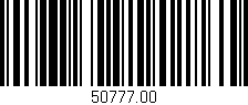 Código de barras (EAN, GTIN, SKU, ISBN): '50777.00'
