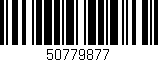 Código de barras (EAN, GTIN, SKU, ISBN): '50779877'