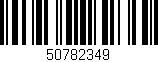 Código de barras (EAN, GTIN, SKU, ISBN): '50782349'