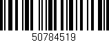 Código de barras (EAN, GTIN, SKU, ISBN): '50784519'