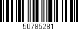 Código de barras (EAN, GTIN, SKU, ISBN): '50785281'