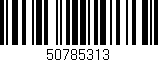 Código de barras (EAN, GTIN, SKU, ISBN): '50785313'