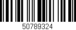 Código de barras (EAN, GTIN, SKU, ISBN): '50789324'