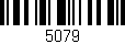 Código de barras (EAN, GTIN, SKU, ISBN): '5079'