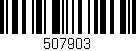 Código de barras (EAN, GTIN, SKU, ISBN): '507903'