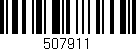 Código de barras (EAN, GTIN, SKU, ISBN): '507911'