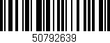 Código de barras (EAN, GTIN, SKU, ISBN): '50792639'