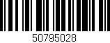 Código de barras (EAN, GTIN, SKU, ISBN): '50795028'