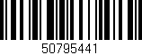 Código de barras (EAN, GTIN, SKU, ISBN): '50795441'