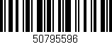 Código de barras (EAN, GTIN, SKU, ISBN): '50795596'